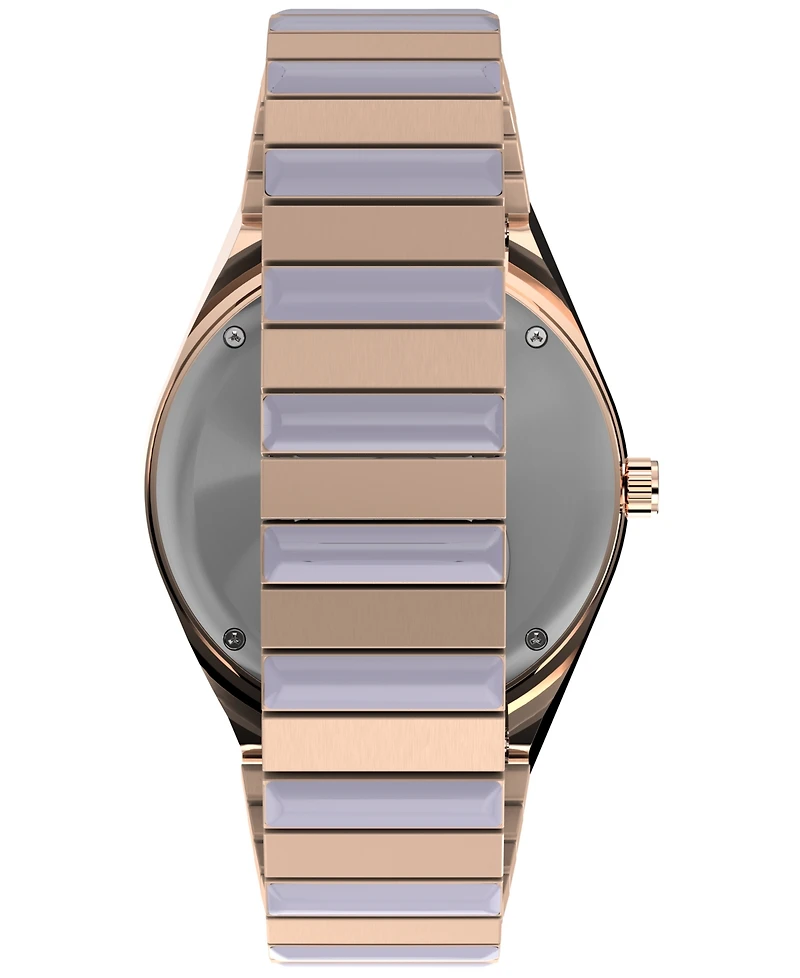 Timex Women's Quartz Analog Two-Tone Stainless Steel Watch, 36mm