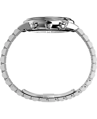 Timex Men's Chronograph Silver-Tone Stainless Steel Watch, 41mm