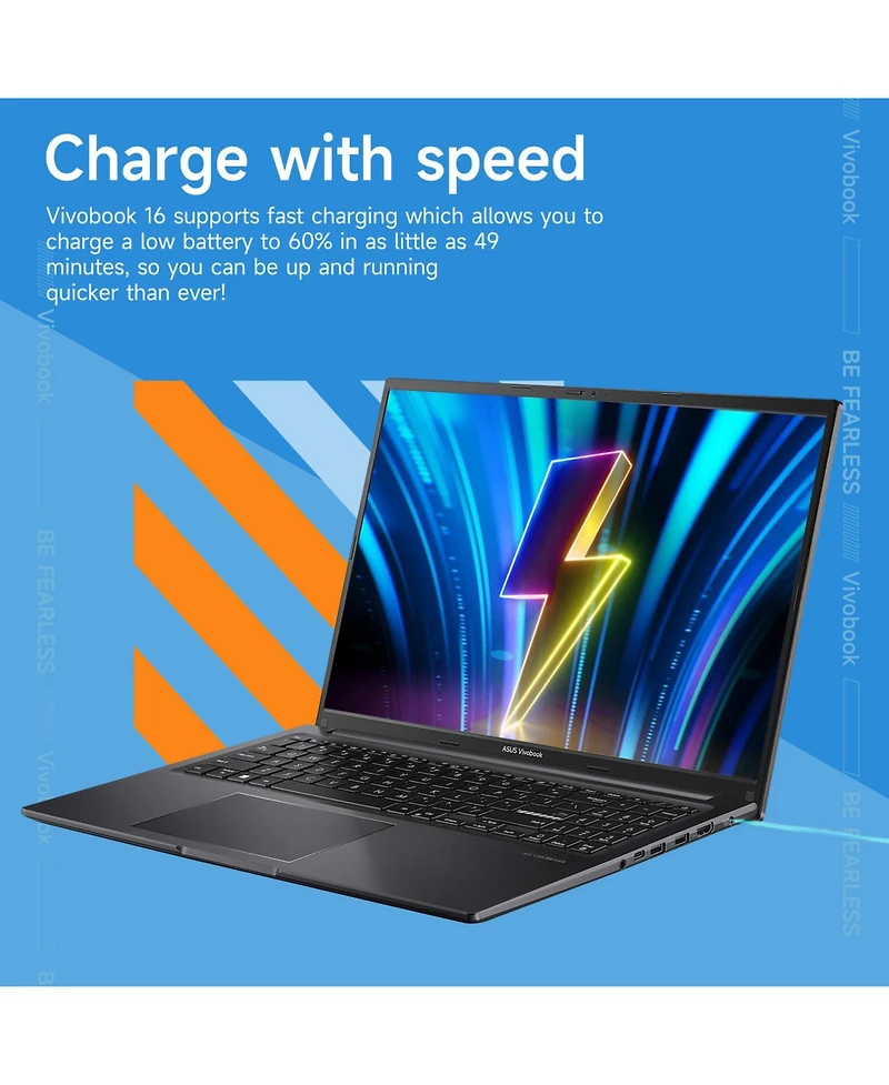 Asus Vivobook 16 16" Daily Traditional Laptop Intel Core i7 1355U 16GB Ram Intel Iris Xe Graphics 1TB Ssd Storage Windows 11 Home Fhd+ 60Hz - Black
