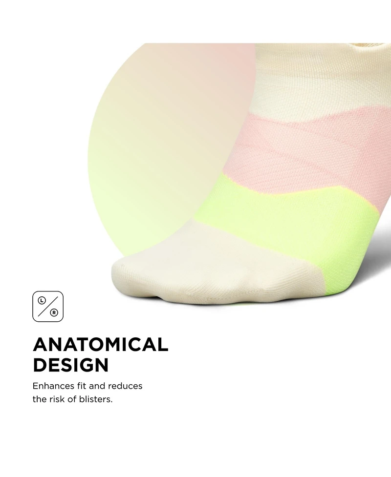 Feetures Men's Elite Ultra Light Cushion Ankle Socks - Sport Sock with Targeted Compression