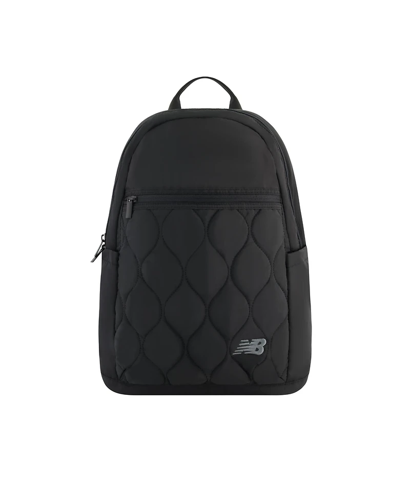 New Balance Quilted Backpack with Adjustable Straps