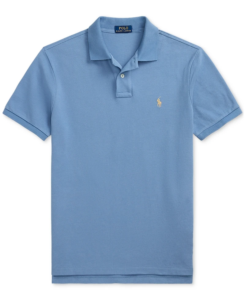 Polo Ralph Lauren Men's Cotton Custom Slim Fit Mesh Shirt