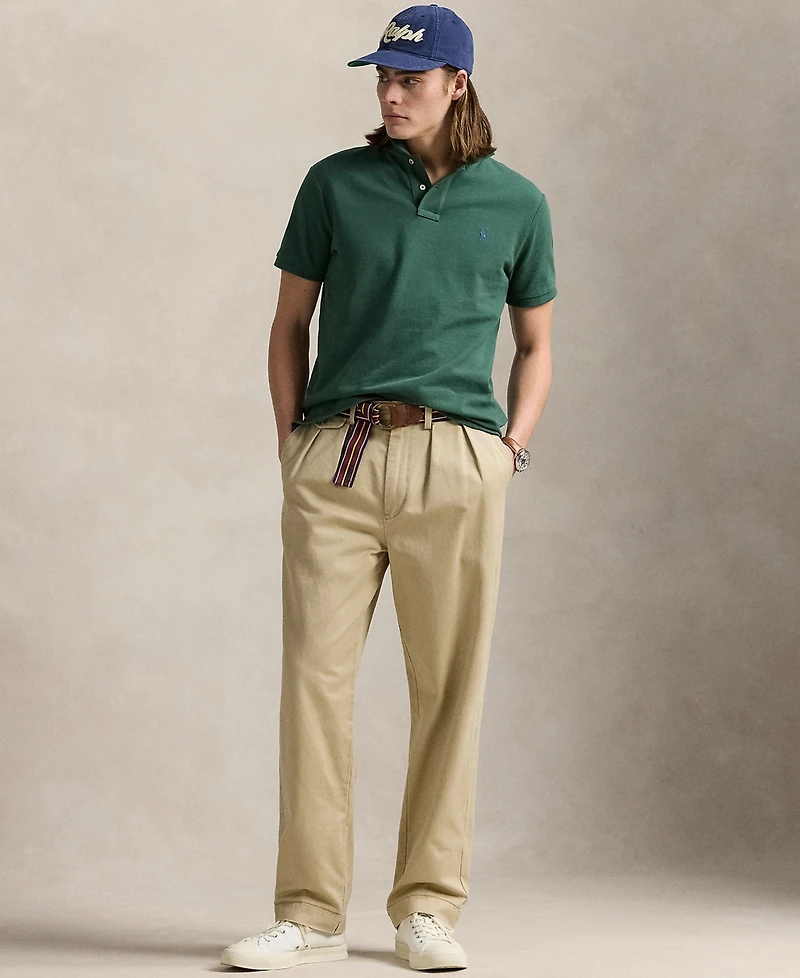 Polo Ralph Lauren Men's Cotton Custom Slim Fit Mesh Shirt