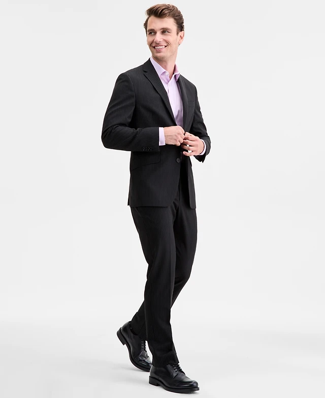 Kenneth Cole Reaction Men's Techni-Cole Slim Fit Flex Stretch Dress Shirt |  Arden Fair