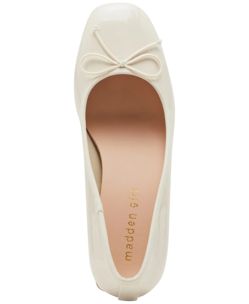Madden Girl Emily Block-Heel Ballet Pumps