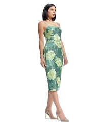 Dress the Population Women's Blakely Sweetheart-Neck