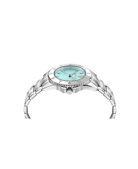 Plein Sport Women's Glam Three Hand Quartz Stainless Steel Bracelet Watch, 40mm