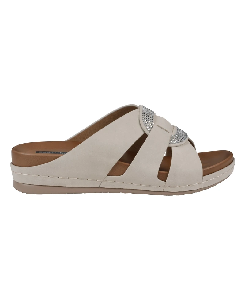 Gc Shoes Women's Betsy Embellished Wedge Sandals