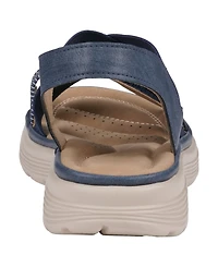 Gc Shoes Women's Ariel Elastic Comfort Flat Sandals