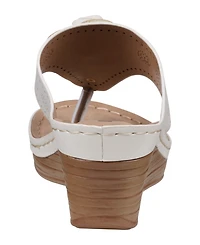 Gc Shoes Women's Willa Floral Wedge Sandals