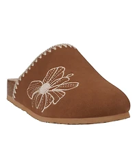 Gc Shoes Women's Jamie Embroidered Slide Footbed Clogs