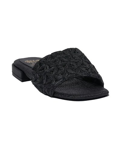 Gc Shoes Women's Kendra Woven Single Band Flat Sandals