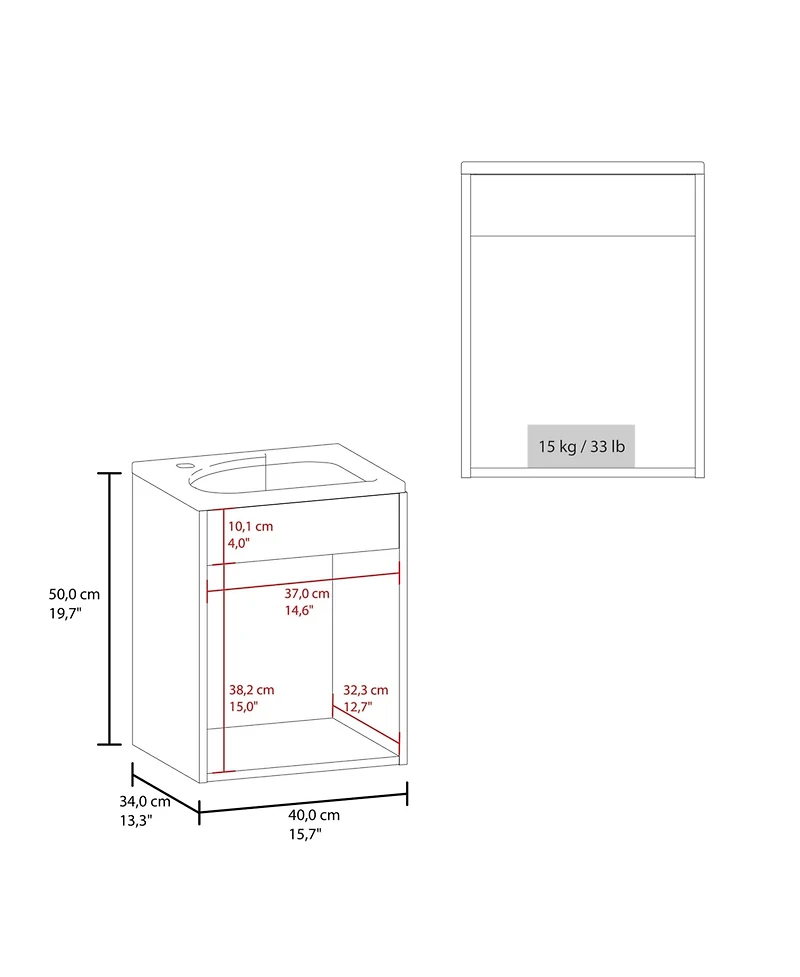 Haigleer Creek Bathroom Vanity with