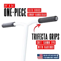 Pro Stunt Scooter for Kids and Teens Ages 8 - 12 – Lightweight Durable Trick Scooter – Madd Gear MG4 - White