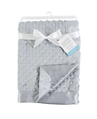 Hudson Baby Infant Plush Mink Blanket, Hedgehog, One Size