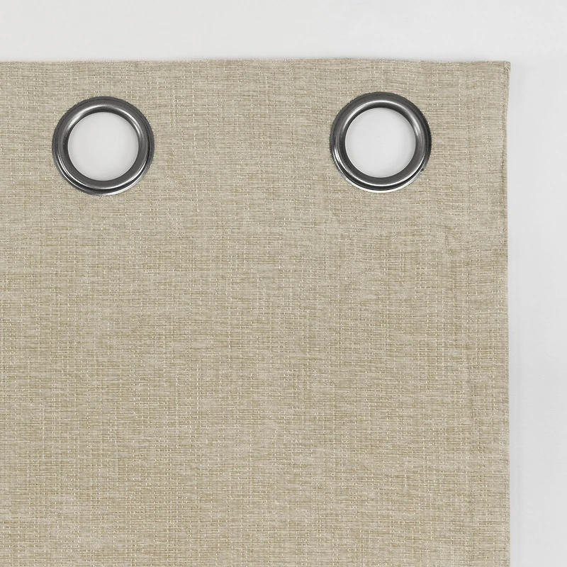 Isidora Velvet Magnetic Closure 100% Blackout Grommet Curtain Panel