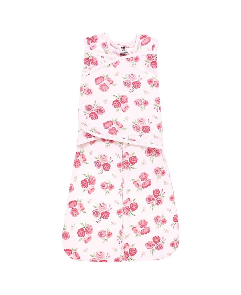 Hudson Baby Girls Convertible Swaddle Sleep Sack