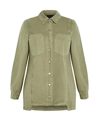City Chic Plus Liv Shirt