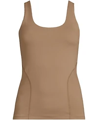 Lands' End Women's High Impact Scoop Neck Active Tank Top