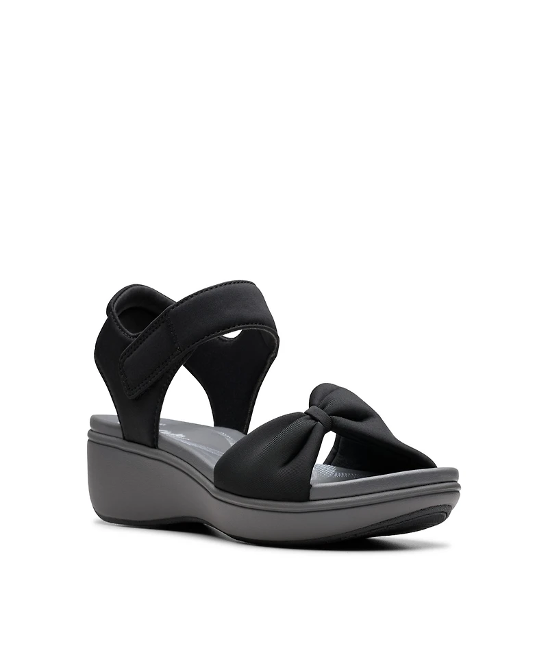 Clarks Cloudsteppers Women's Breeze Rae Sara Riptape Flat Sandals