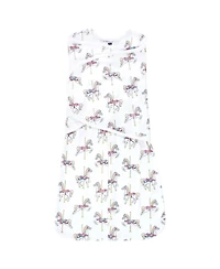 Hudson Baby Girls Convertible Swaddle Sleep Sack