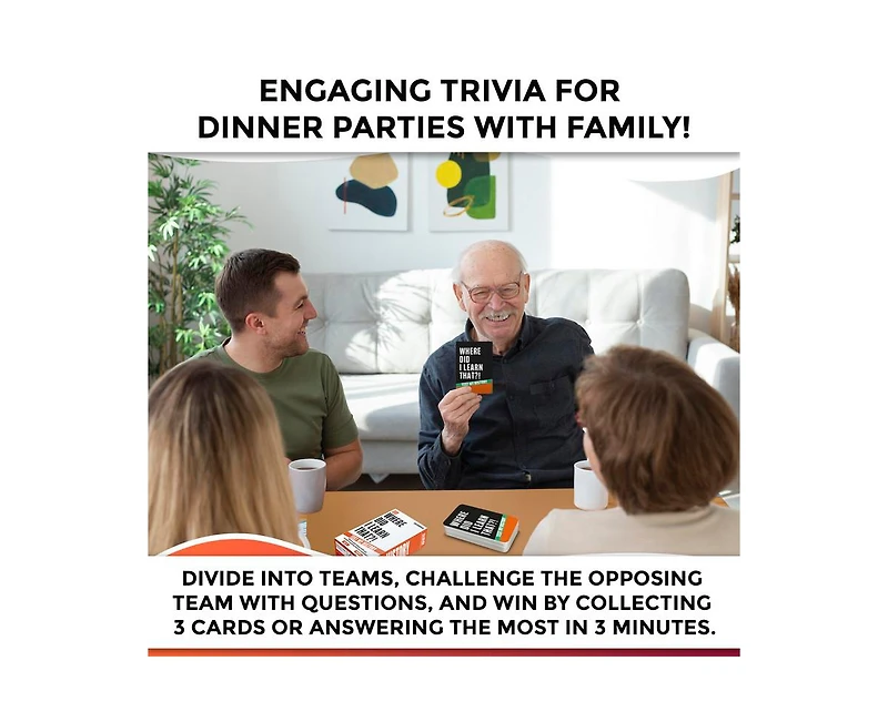 Quokka Trivia Card Game for Adults, Teens, and Families – Cards with Answers