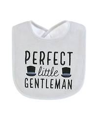 Hudson Baby Boys 4Pk Fiber Filled Bibs
