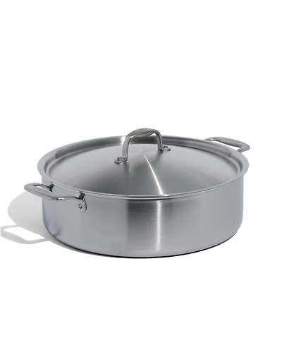 Made In Stainless Steel Clad 10-Quart Rondeau with Lid