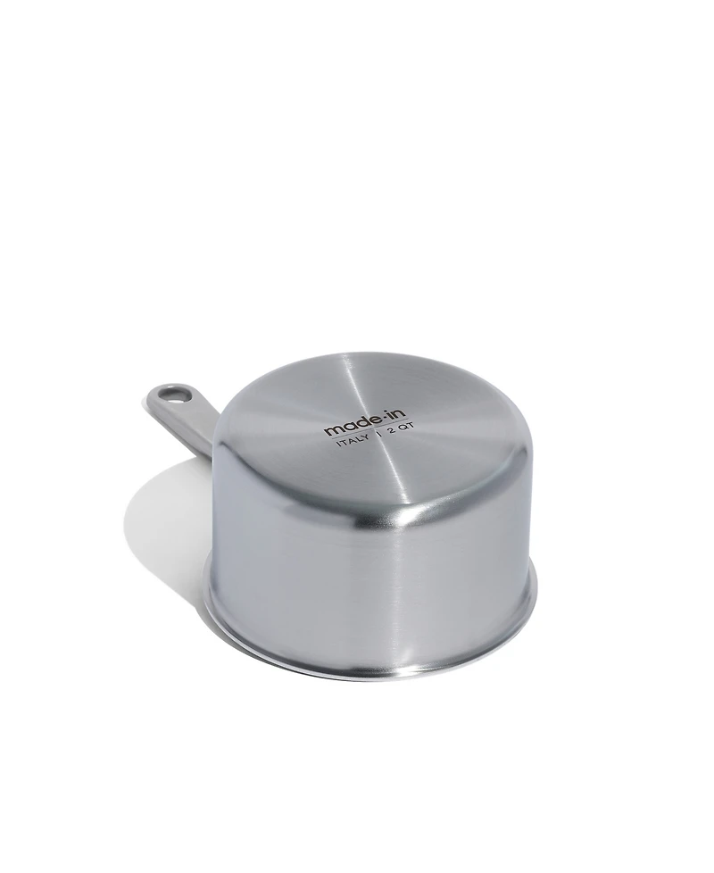 Made In CeramiClad 2-Quart Saucepan with Lid