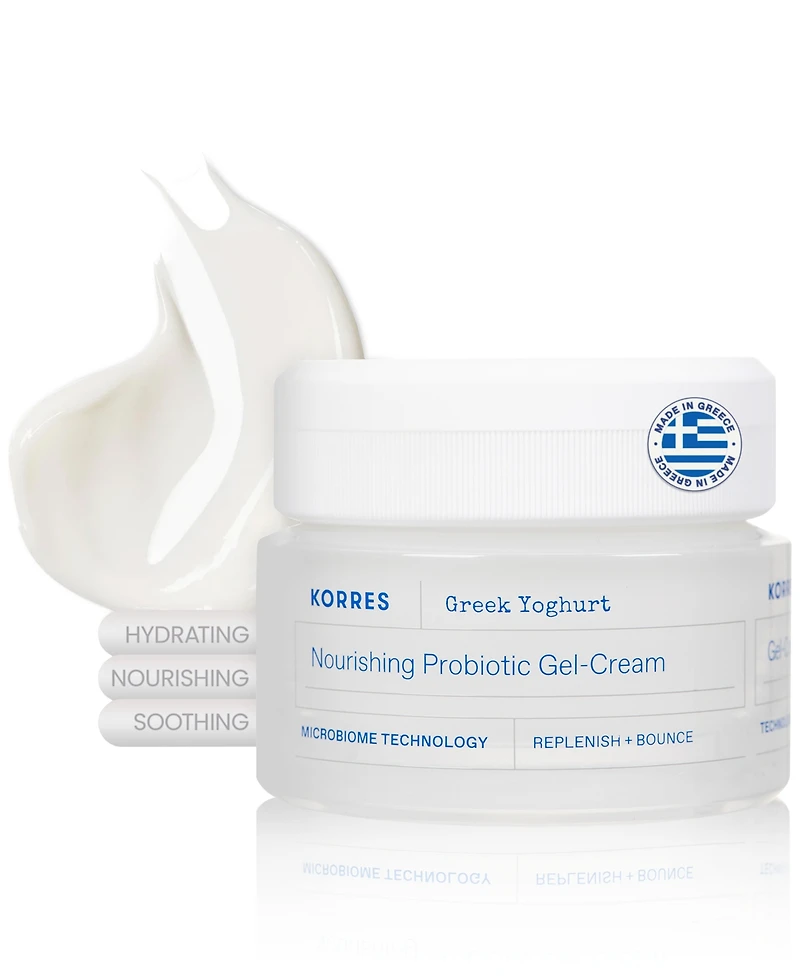 Korres Greek Yoghurt Nourishing Probiotic Gel-Cream, 0.33 oz.