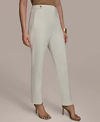 Donna Karan New York Women's High Rise Slim-Leg Pants