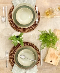 Oneida Organic Shades 12 Pc. Dinnerware Set, Service for 4