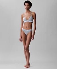 Calvin Klein Women's Modern Logo Thong Underwear QD5043