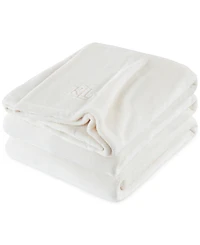 Lauren Ralph Micromink Plush Blanket