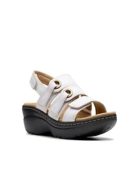 Clarks Collection Women's Merliah2 Bali Wedge Sandals