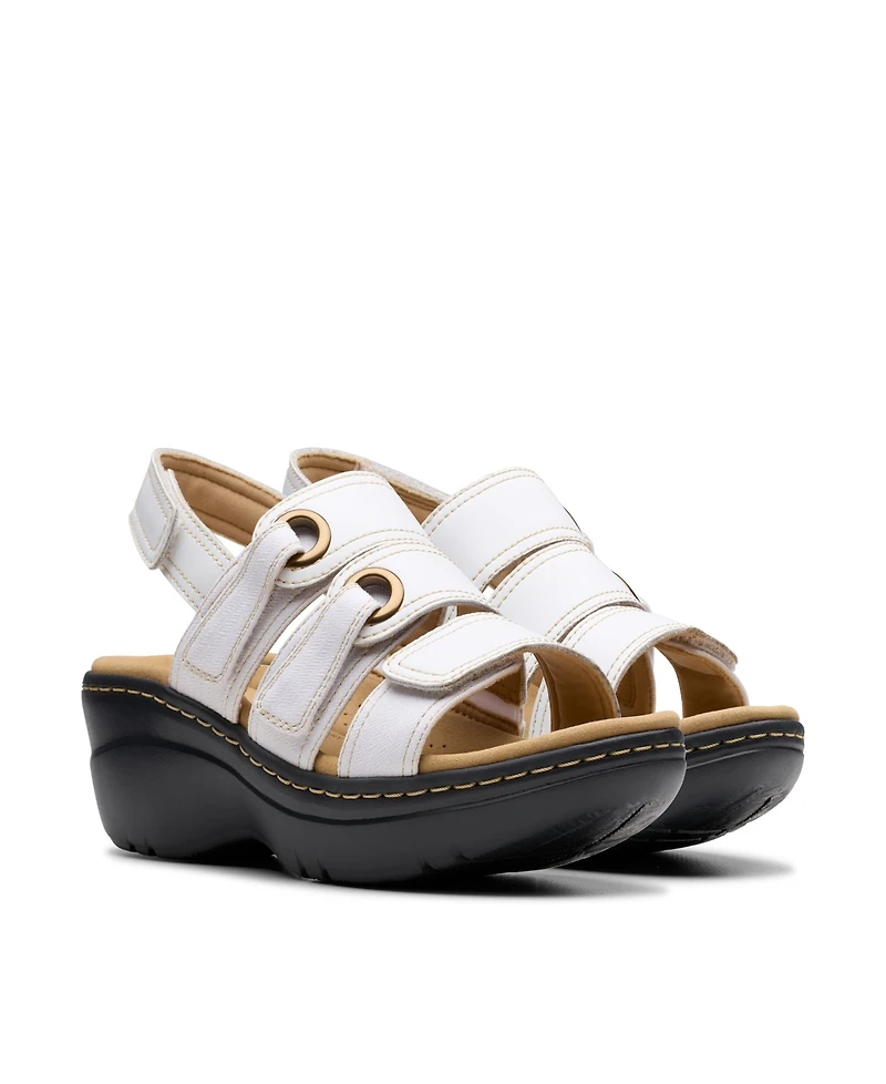 Clarks Collection Women's Merliah2 Bali Wedge Sandals