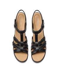 Clarks Collection Women's Emily2 Rose Block Heel Sandals