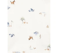 Carter's Baby 5-Pk. Cotton Dog-Print Short-Sleeve Bodysuits