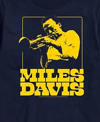 Airwaves Men's Miles Davis Short Sleeve T-Shirt