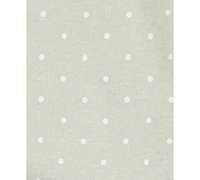 Carter's Baby Girls 5-Pk. Cotton Floral Polka-Dot Short-Sleeve Bodysuits