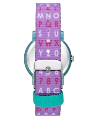 Armitron Kid's Quartz Jumpstart Lavender Nylon Watch, 32mm
