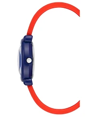 Armitron Kid's Quartz Cream Big Red Airplane Watch, 31mm
