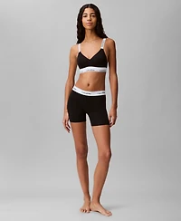 Calvin Klein Women's Modern Cotton Lightly Lined Bralette QF7059