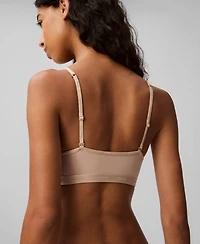 Calvin Klein Women's Form To Body Lightly Lined Bralette QF7554