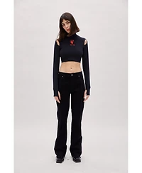 Pcfg Women's Flare Denim Pant