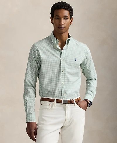 Polo Ralph Lauren Men's Slim-Fit Stretch Poplin Shirt
