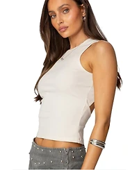 Edikted Women's Calliope Back Cut Out Top