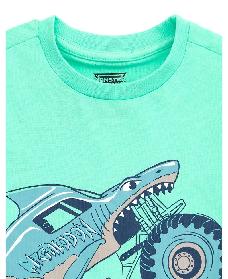 Monster Jam Boys Megalodon Truck T-Shirt