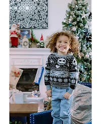 Nightmare Before Christmas Toddler Boys Disney Matching Family Long Sleeve Sweater
