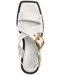 Coach Women's Archival Buckled Flat Sandals